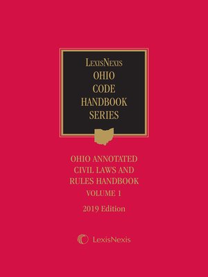 cover image of Ohio Annotated Civil Laws and Rules Handbook